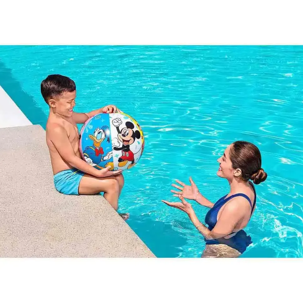 Bestway Pelota de playa Mickey Ø51 cm