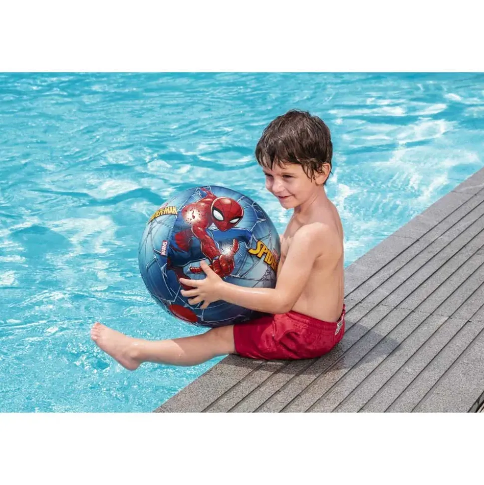 Bestway Pelota de playa Spiderman Ø51 cm