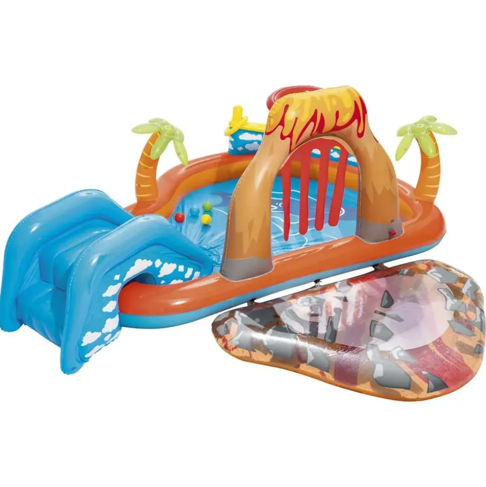 Bestway Piscina hinchable ovalada Lava Lagoon 265x265x104 cm