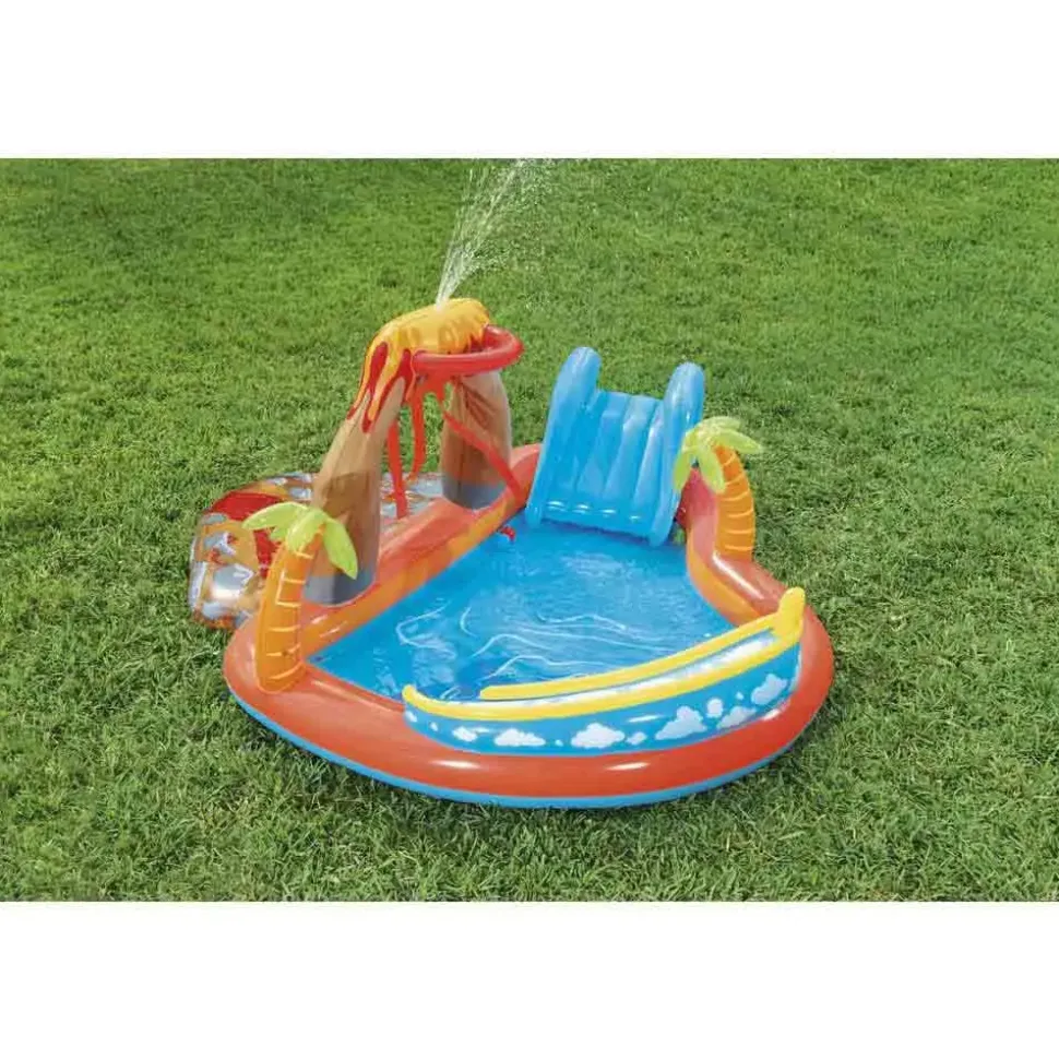 Bestway Piscina hinchable ovalada Lava Lagoon 265x265x104 cm