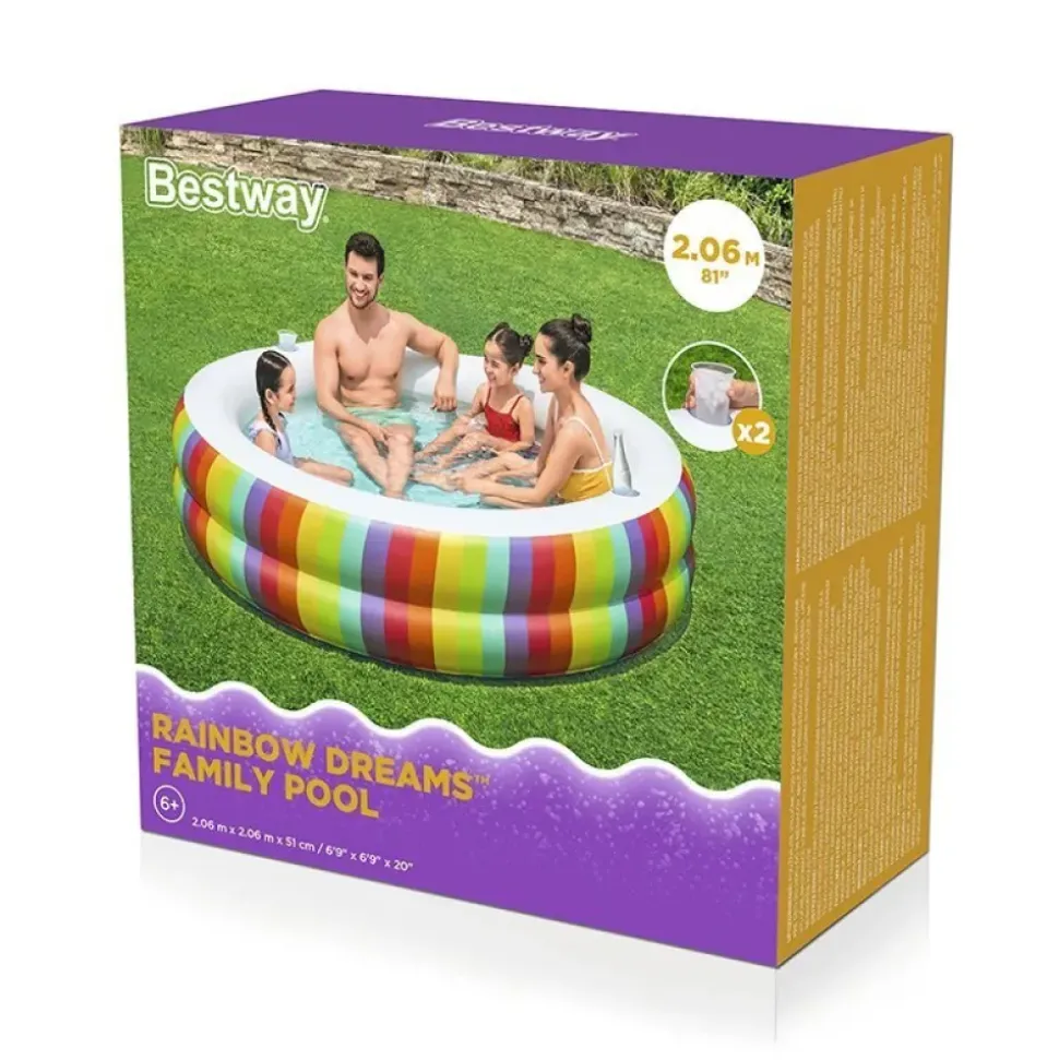 Bestway Piscina hinchable redonda 54443