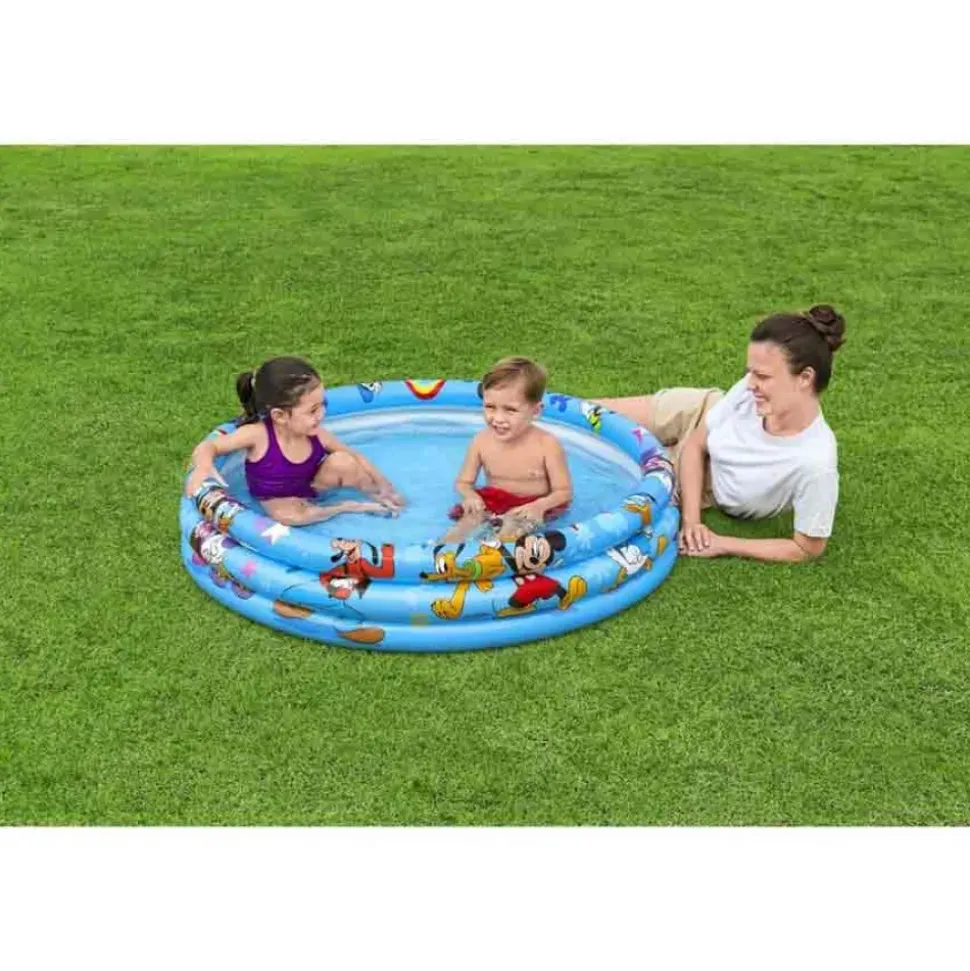 Bestway Piscina hinchable redonda 91007 Disney Mickey & Friends Ø122x25 cm