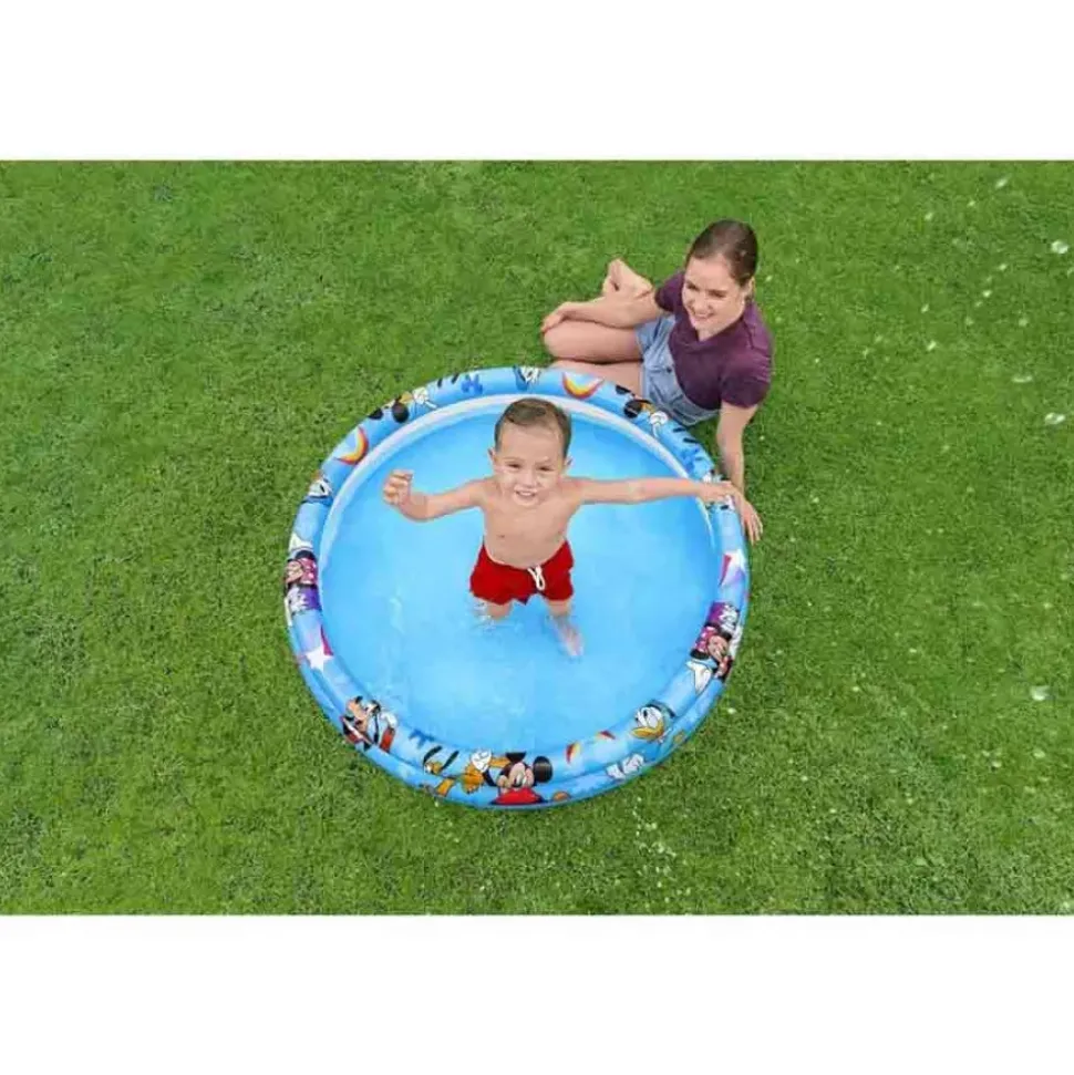 Bestway Piscina hinchable redonda 91007 Disney Mickey & Friends Ø122x25 cm