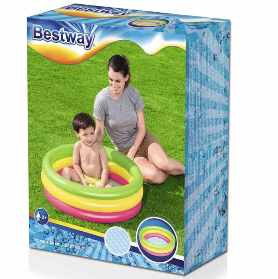 Bestway Piscina hinchable redonda Summer 70x24 cm