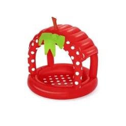 Bestway Piscina inflable de fresa con parasol