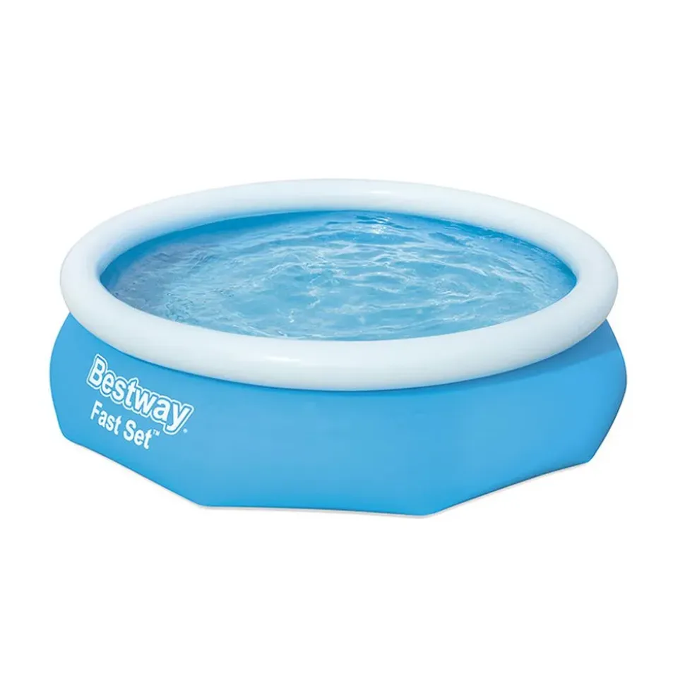 Bestway Piscina inflable redonda de instalación rápida Ø sin depuradora 305x76 cm