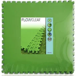 Bestway Protector de suelo para piscina 9 unidades