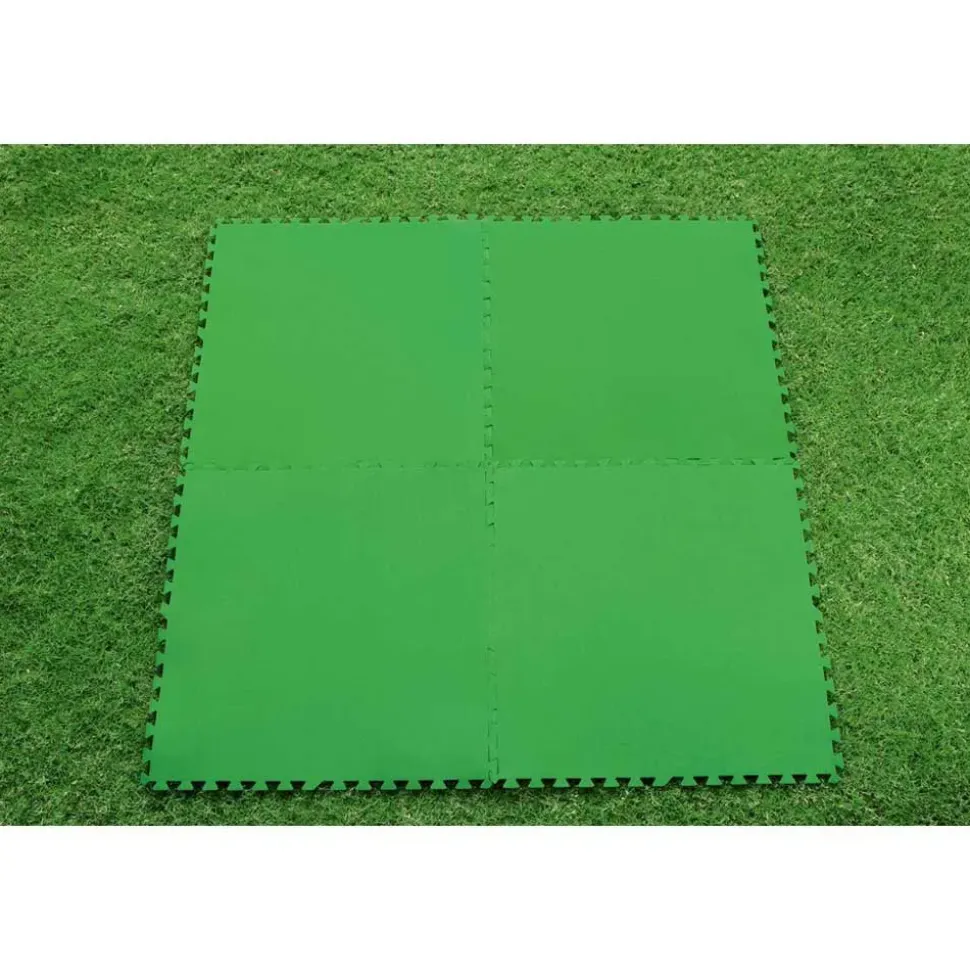 Bestway Protector de suelo para piscina 9 unidades