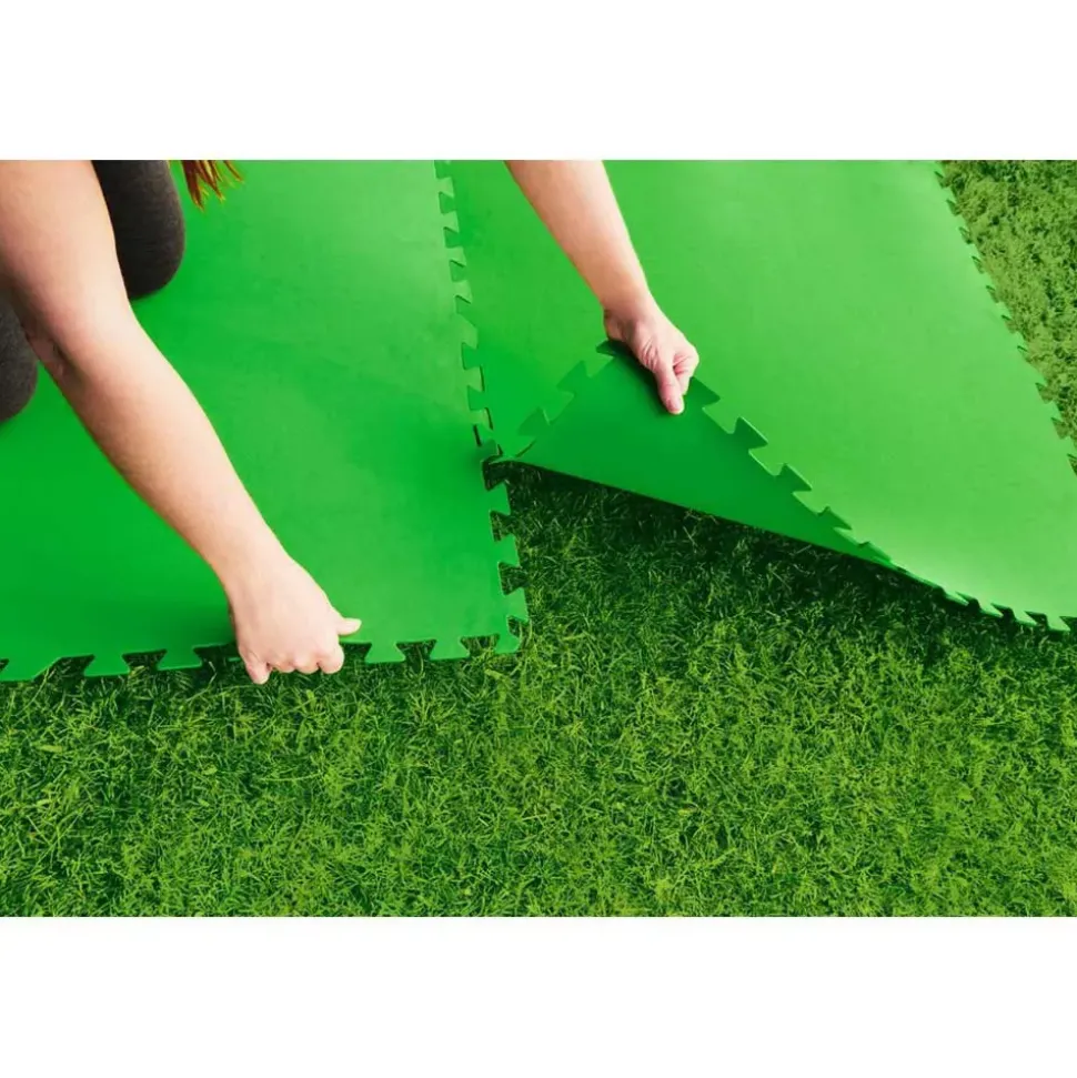 Bestway Protector de suelo para piscina 9 unidades
