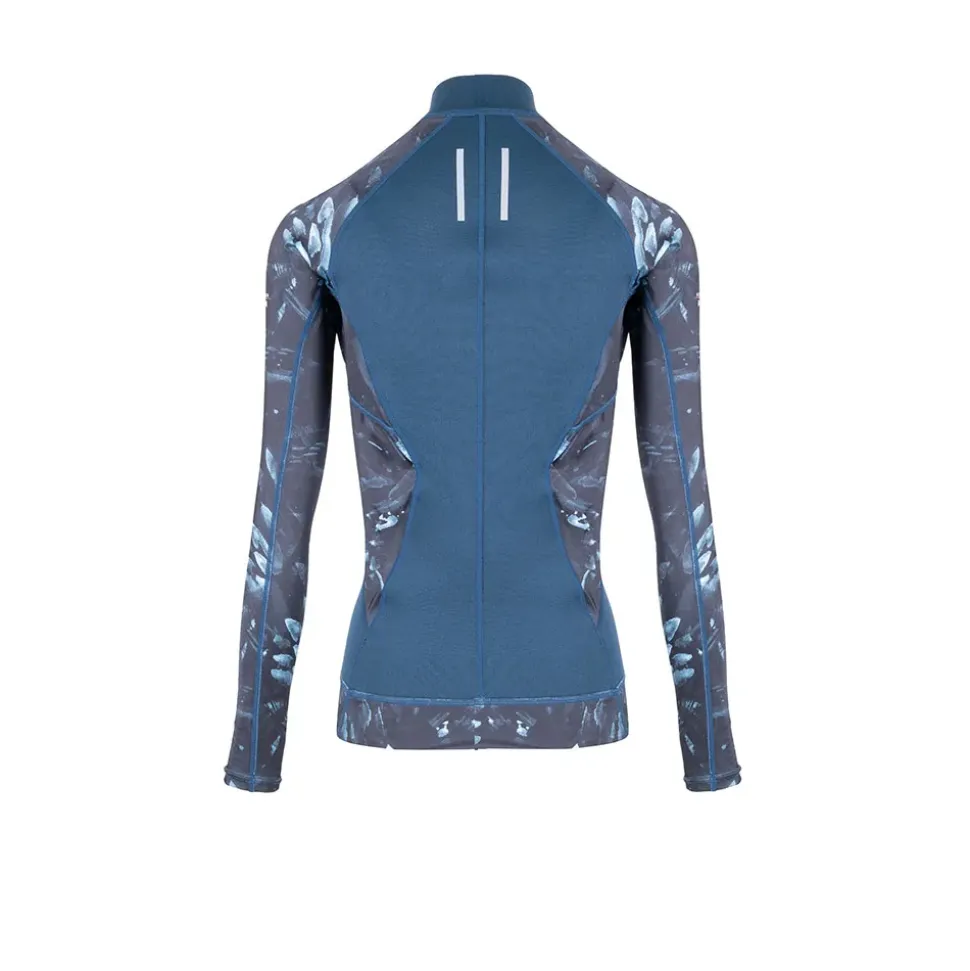 Beuchat Rash guard manga larga con cremallera entera Atoll