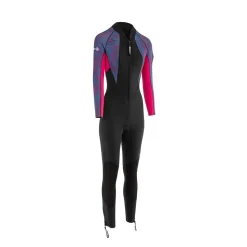 Beuchat Traje de neopreno de manga larga para mujer para marcha acuática Aquatrek 5/4/3 mm