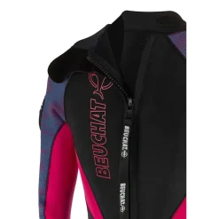 Beuchat Traje de neopreno de manga larga para mujer para marcha acuática Aquatrek 5/4/3 mm