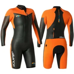 Blue Seventy Traje de swimrun de manga larga y pierna corta Alliance