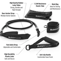 Buddyswim Banda de resistencia Ultimate Dryland