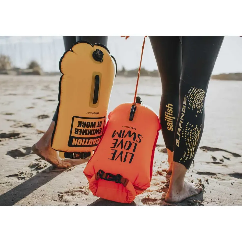 Buddyswim Boya Caution Swimmer At Work 28L