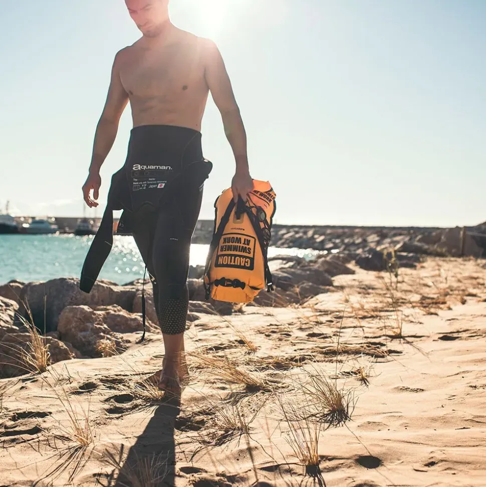 Buddyswim Boya Caution Swimmer At Work 28L