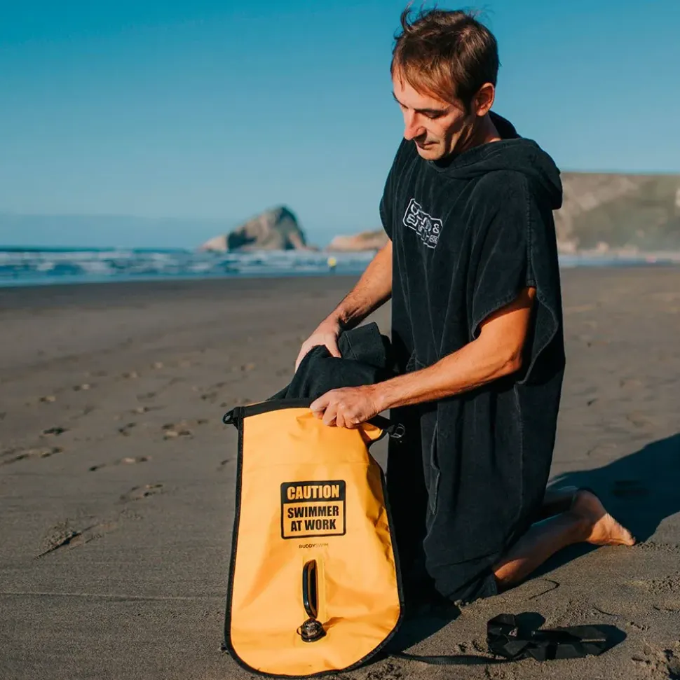 Buddyswim Boya Caution Swimmer At Work 28L