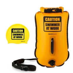 Buddyswim Boya Caution Swimmer At Work 20L