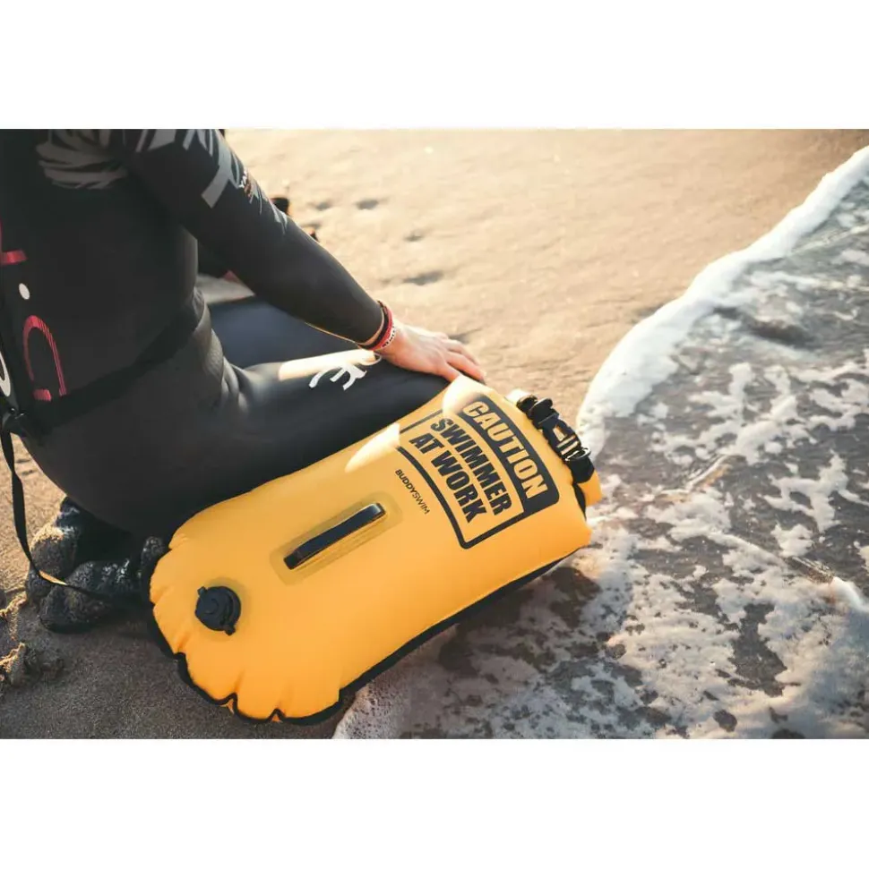 Buddyswim Boya Caution Swimmer At Work 20L