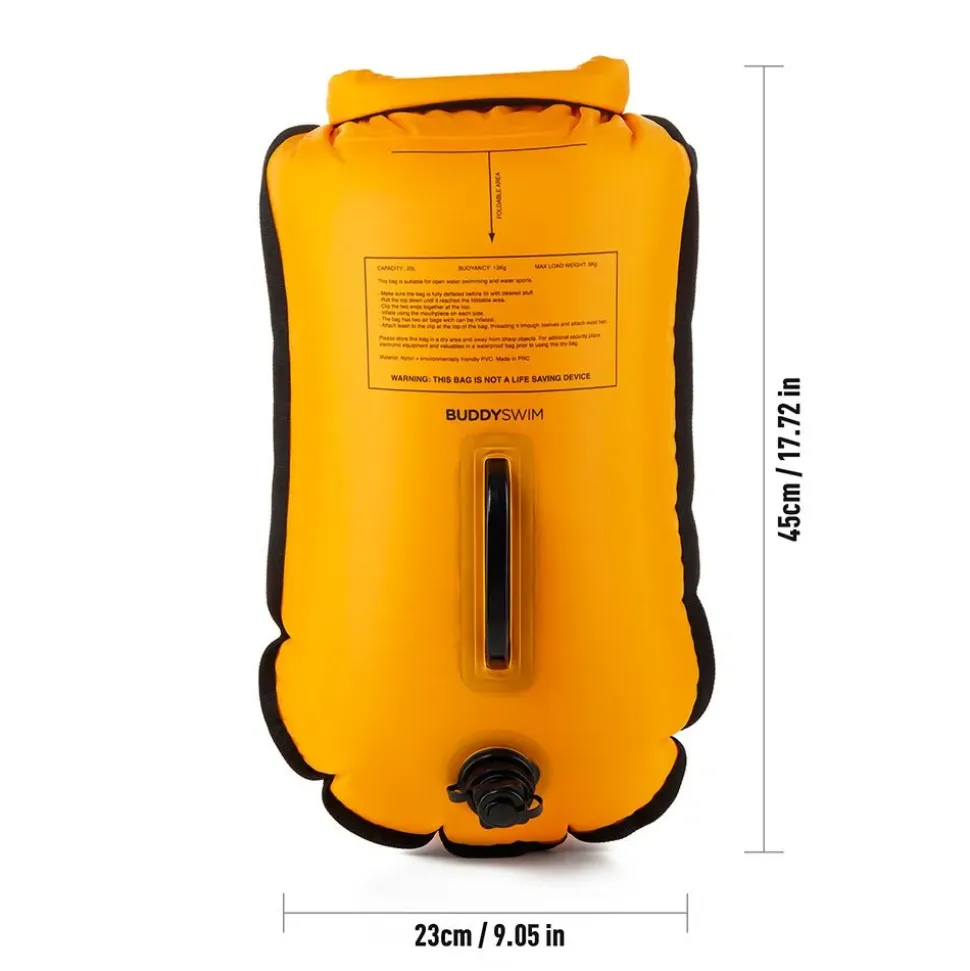 Buddyswim Boya Caution Swimmer At Work 20L