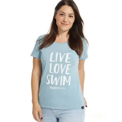 Buddyswim Camiseta de manga corta Live Love Swim