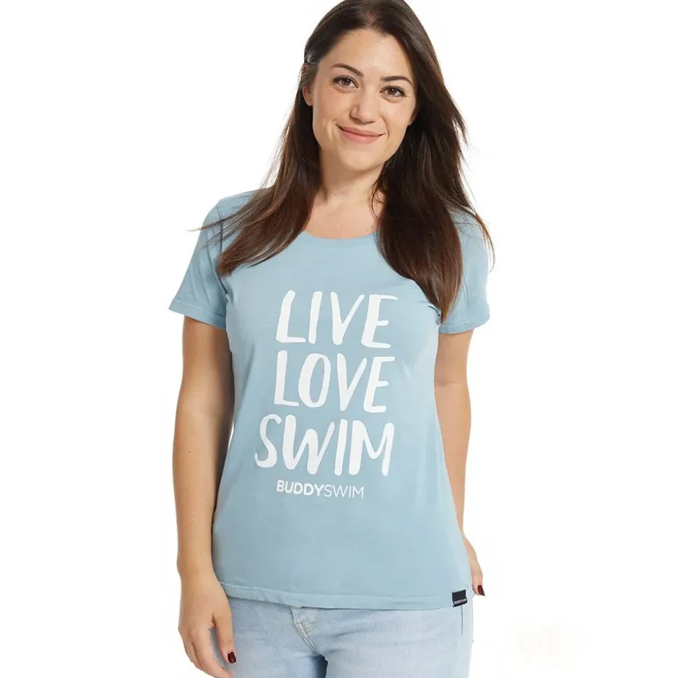 Buddyswim Camiseta de manga corta Live Love Swim