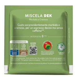Caffè Borbone Cápsulas de café Miscela Decaffeinata ESE