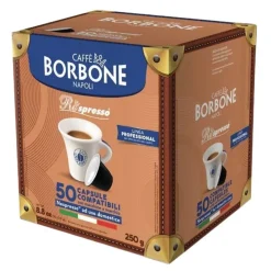Caffè Borbone Cápsulas de café Respresso Miscela Blu 50 unidades