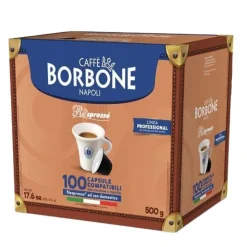 Caffè Borbone Cápsulas de café Respresso Miscela Blu 100 unidades