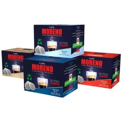 Caffè Moreno Cápsulas de café Aroma Dek ESE