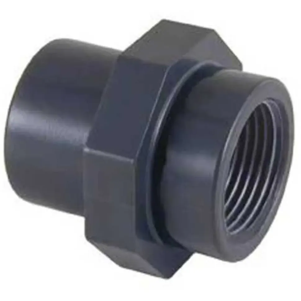 Cepex Adaptador reductor hembra-hembra 02256 Ø50-40x2 con conexión por solvente y rosca hembra BSP