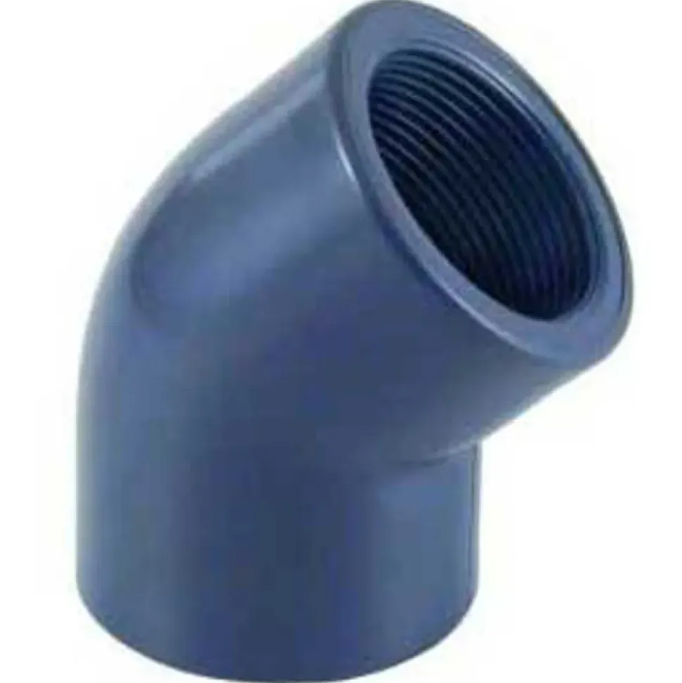 Cepex Codo PVC 01771 45º Ø40 BSP rosca hembra