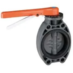 Cepex 32616 Válvulas de mariposa de PVC-U Ø110 serie std juntas tóricas EPDM eje zincado Acero