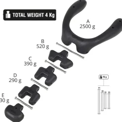 C4 Freediving Collar de lastre Dyno