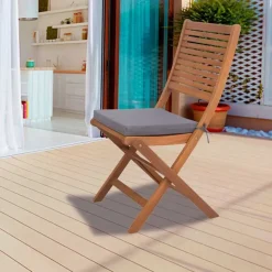 Chillvert Cojín de asiento para silla de jardín Gandia 38x38x4.5 cm