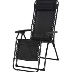 Chillvert Silla plegable Acero Catania 65.5x91x116 cm