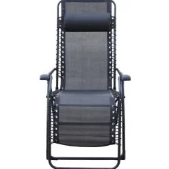 Chillvert Silla plegable Acero Catania 65.5x91x116 cm