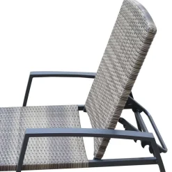 Chillvert Tumbona Acero Cozumel 190x63x50 cm