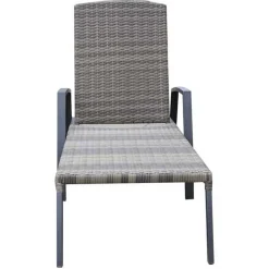 Chillvert Tumbona Acero Cozumel 190x63x50 cm