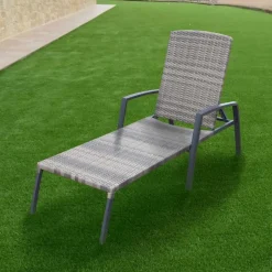 Chillvert Tumbona Acero Cozumel 190x63x50 cm