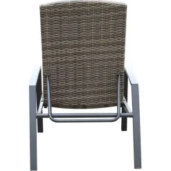 Chillvert Tumbona Acero Cozumel 190x63x50 cm