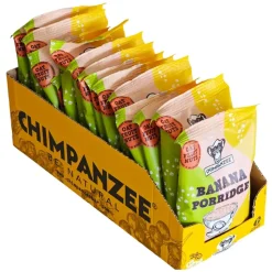 Chimpanzee Caja de avena 65g Banana&Coconut 15 unidades