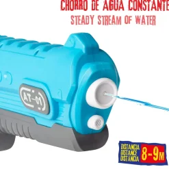 Colorbaby Pistola de agua Aqua World 47661 con luz y sonido