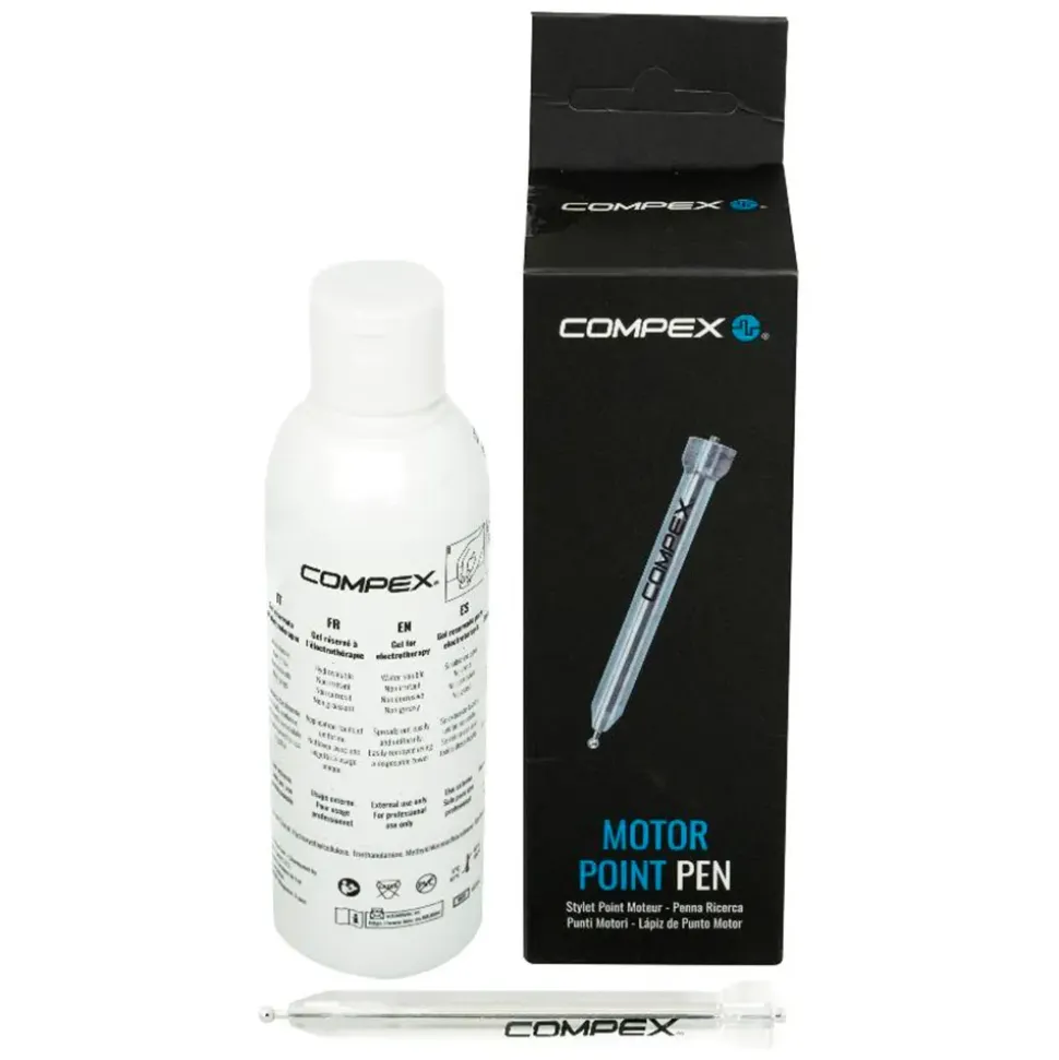 Compex Pack de lápiz de punto motor y gel
