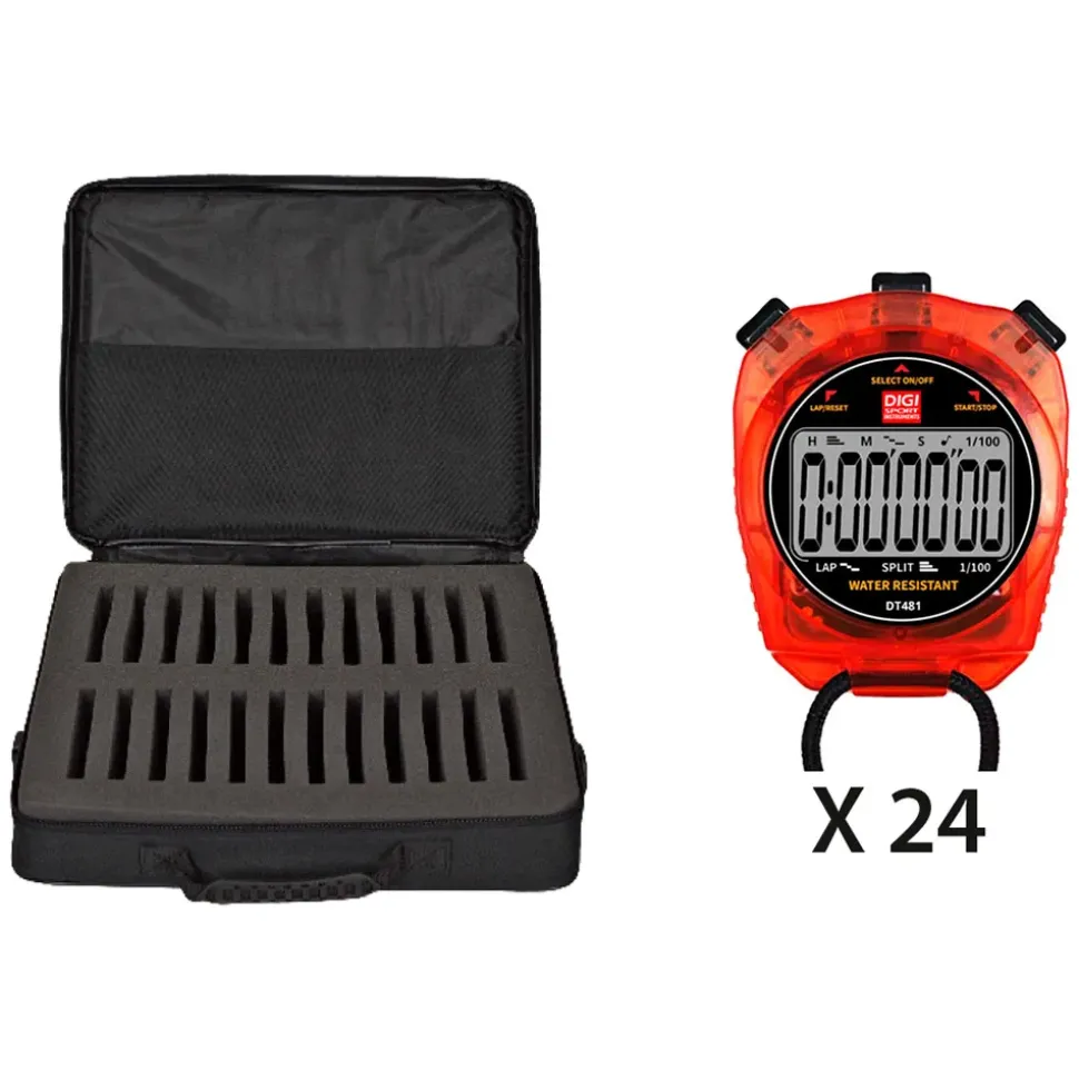 Digi Sport Instruments Cronómetro DT481+Soft Case 24 unidades