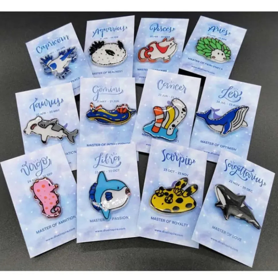 Dive Inspire Pin Gemini