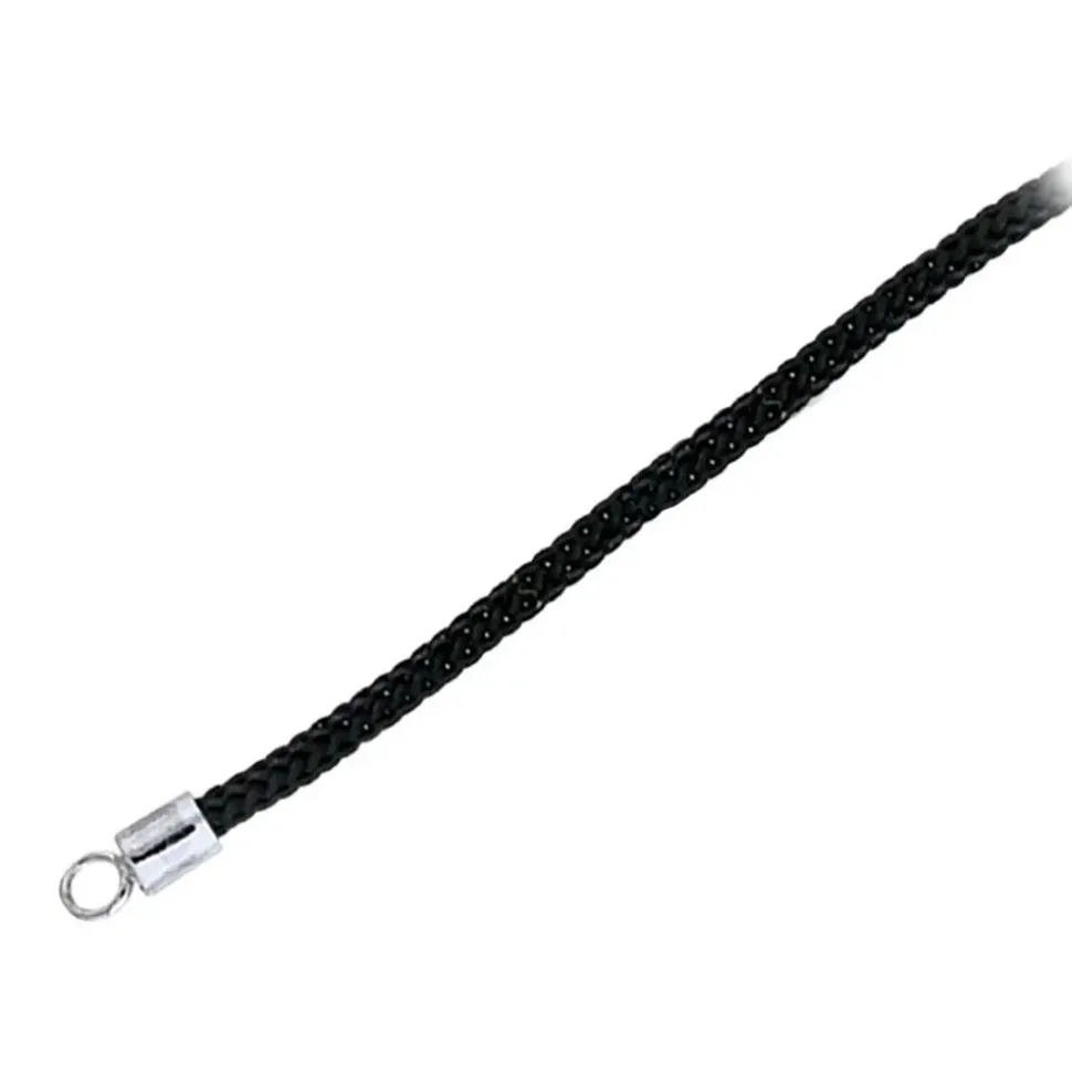 Dive Silver Collar Nylon Cord