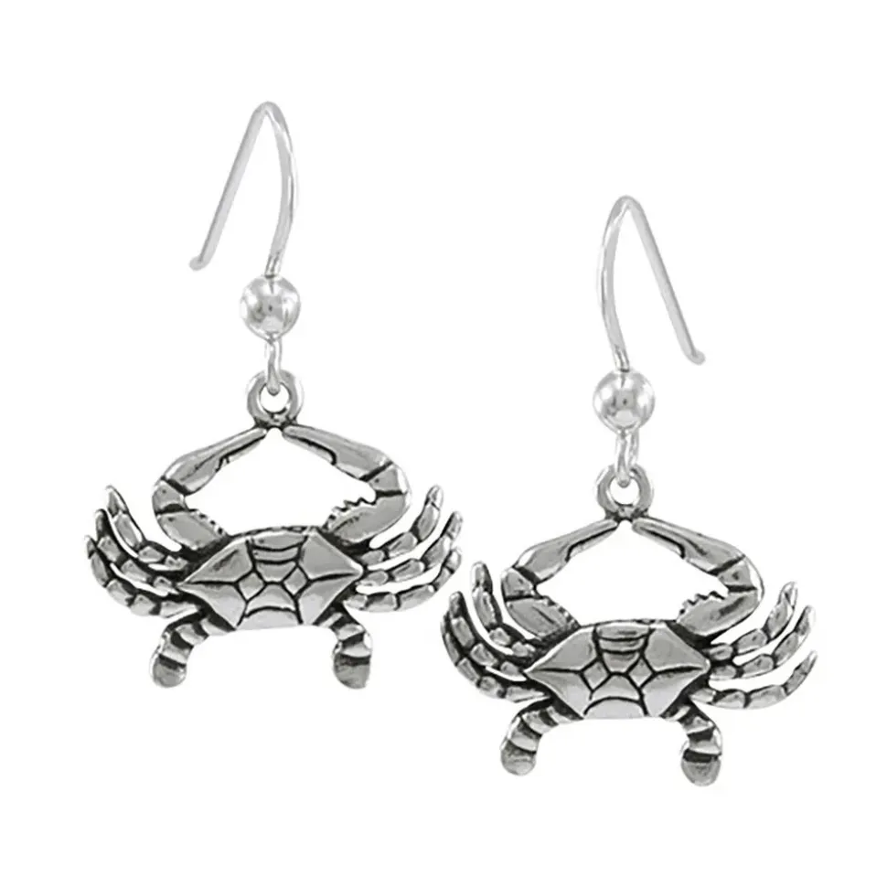 Dive Silver Pendiente Crab Long Hook