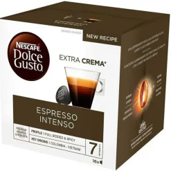 Dolce Gusto Cápsulas de café Espresso Intenso 16 unidades
