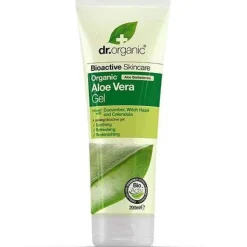 Dr. Organic Gel de Aloe Vera con Pepino Hamamelis y Caléndula 200ml